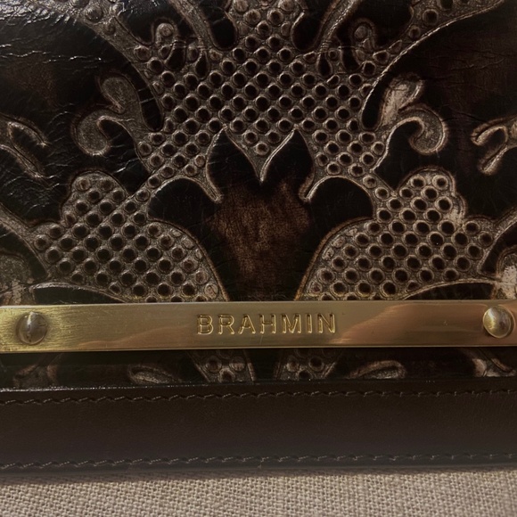 Brahmin Espresso Fresco soft checkbook wallet - Picture 8 of 9